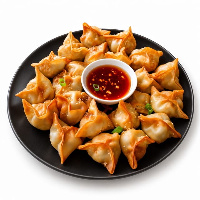 1/2 Dozen Crab Rangoons.