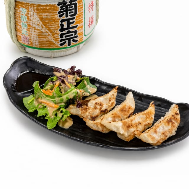 Kimchi Potstickers (4 Pieces).