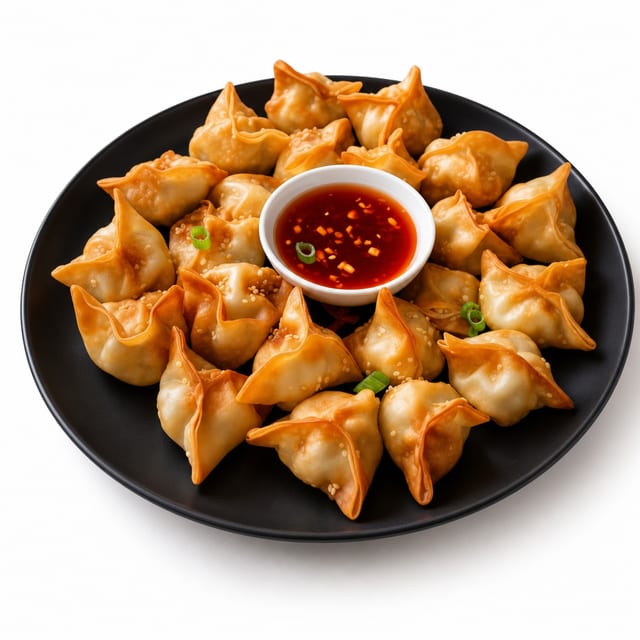 1 Dozen Crab Rangoons.