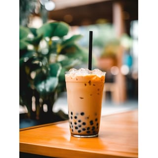 Peach  Milk Tea