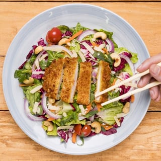 28. Chicken Katsu Salad